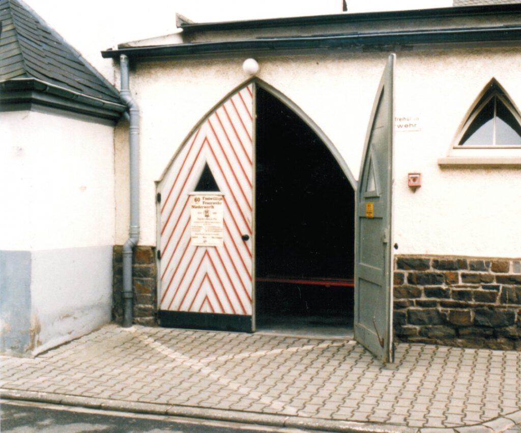 Spritzenhaus Niederwerth 1931 - 1989 (außen)