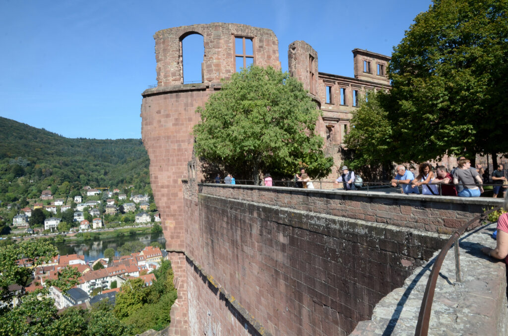 Am Heidelberger Schloss