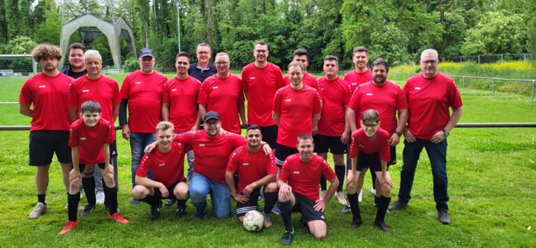 Team Feuerwehr Niederwerth beim Dorfturnier 2025